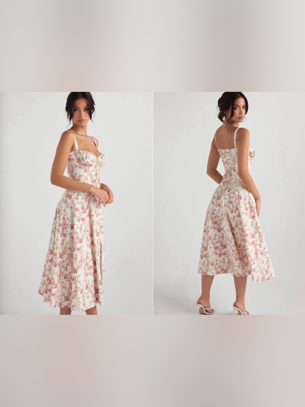 House of CB Carmen Dress Rose - Picture 6 of 14